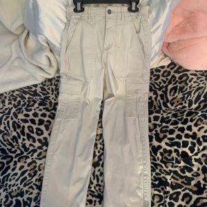 Khaki cargo pants